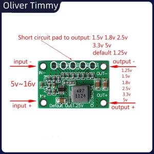 [Oliver Timmy] เครื่องปรับแรงดันไฟฟ้า DC แบบสเต็ปดางโมดูล5-16V ถึง1.25V 1.5V 1.8V 2.5V 3.3V 5V 3A