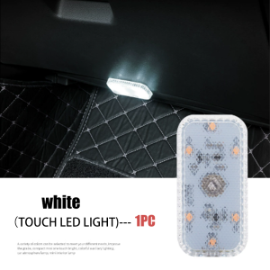 Durable for 10 years car led light accessories Touch Switch car ambient light USB charging car interior light portable car led interior light led interior light car led car interior lampu interior kereta