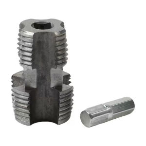 High-Quality 1/2" PVC Pipe Thread Rethreading Tool Kit Electric Drill Compatible Durable Hand Tool Set