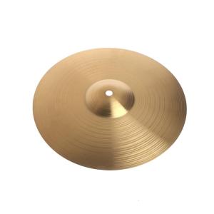 Durable Brass Jazz Drum Crash Cymbals Alloy Splash Crash Cymbal Hi-Hat for Drum Players 8/10/12 Inch Size Optional Drum