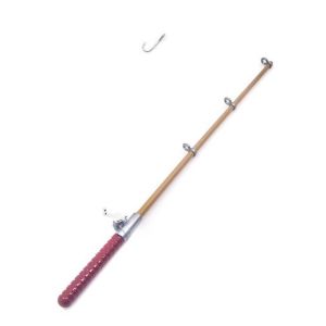 SHIRUI 1/12 Mini Fishing Rod Scale Model Plastic Doll House Accessories Durable RC Car Parts Simulated Fishing Rod for Axial Scx10 90046 Wraith Yeti D90 D110 Trax Trx-4 Trx6