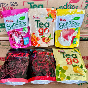 Thùng 10 gói Nước trái cây oishi siêu ngon 180ml ( Mix vị)