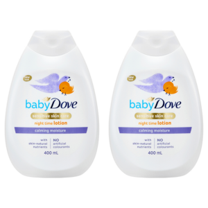 Baby Dove Calming Moisture Body Lotion 400ml 2ea