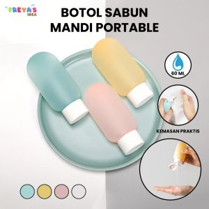 FR-C852 Botol Travel Portable Tempat Sabun Cair Botol Sabun Lotion Travelling / Travel Botol Refill Plastik Fliptop Tempat Isi Ulang Cosmetic