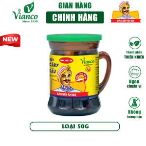 Combo 10 gói gia vị nấu Cà Ri Vianco gói 10g 25g 50g hiệu Ông Già Ấn Độ Gia Vị Việt Ấn gia vị Vianco