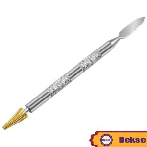 2in1 Alat Cat Pinggiran Tepi Kulit / Leather Edge Dye Roller Pen / Diy Hand Leather Handicraft Tool