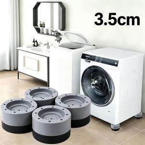 3.5/6/8.5CM Furniture Riser Bed Sofa Cabinet Washing Machine Height Increase Non Slip Leg Support