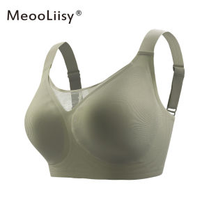 MeooLiisy 2PCS Seamless Plus Size F Cup Tube Top Women‘s Bras Wire Free Minimizer Lady Lingerie Sports Yoga Active Brassiere2026