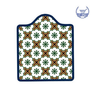 🔥SG LOCAL STOCK🔥Ceramic Coaster -Moroccan style High Heat Resistance | Non Slip Cork Base | Large Size