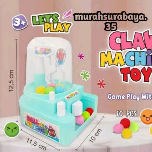 Mainan Capit Bola Claw Machine Toys YG-18 | Mainan Edukasi Anak Mesin Capit Bola Mini Ball Catcher Mainan Mesin Capit Ukuran Kecil Mainan Mesin Capit Bola Mini Ball Catcher Clamp Machine Tanpa Menggunakan Baterai
