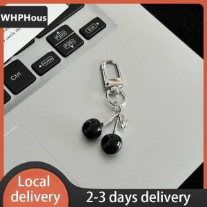 [COD] WHPHous Ship within 24 hours Y2K  Color Metal Butterfly Keychain Sweet Cool Cherry Keyring Girls Fashion Bag Pendant Backpack Hanging Decoration
