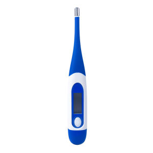 Berrcom Digital Thermometer for Adults Oral and Underarm Thermometer for Baby and Kids Medical Thermometer with Fever Alarm C/F Switchable Rectal Thermometer with Soft Tips