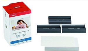 <Local Seller> Canon KP-108IN 3 Color Ink Cassette and 108 Sheets 4 x 6 Paper Glossy for SELPHY CP1300 CP1200 CP910 CP900 CP760 CP770 CP780 CP800.