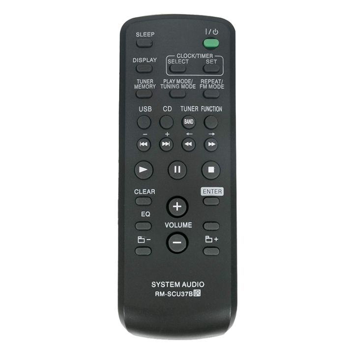 RM-SCU37B Telecomando Sostitutivo Per Sistemi Micro Hi-Fi Sony – Compatibile Con CMT-FX205, CMT-BX5, CMT-EH25 E Altri (Batterie Non Incluse)