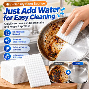 High Density Nano Sponge Magic Eraser  Melamine Sponge Effective Stain Remover Multipurpose Kitchen Dishwashing Household Cleaning Tool