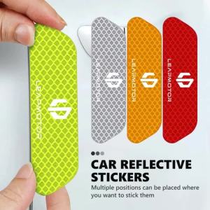 Kail For Leapmotor B10 T03 S01 C11 C01 C10 C16 4Pcs Door Reflective Strip Night Safety Warning Sticker EV Interior Decor 5B8Q6