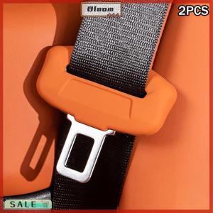 Follow Get New[Bloom Z] 2Pcs Seat Belt Buckle Cover Anti-Scratch Rubber Car Seat Buckle Protector Clip Protection Cover Universal For SUV Sedan