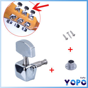 YoPo Guitar String Tuning Pegs Metal Guitar String Button Guitar Knob