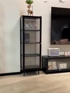 Bamboo Room Simple GY Living TV Console Teal 160cm Retractable Model Storage Cabinet