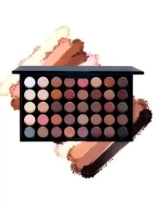 40 Color Eyeshadow Palette Matte Shimmer Makeup Pallet Highly Pigmented Colorful Powder Smoky Amethyst Long Lasting Waterproof
