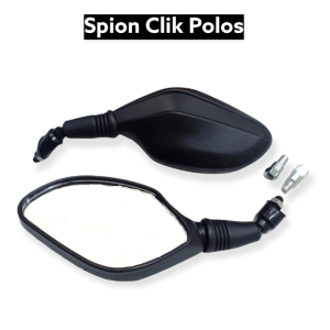 Spion Click Polos dan Karbon Universal Semua Motor