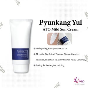 Kem chống nắng Pyunkang Yul Ato Mild ( tặng 1 toner Pyunkang 30ml )