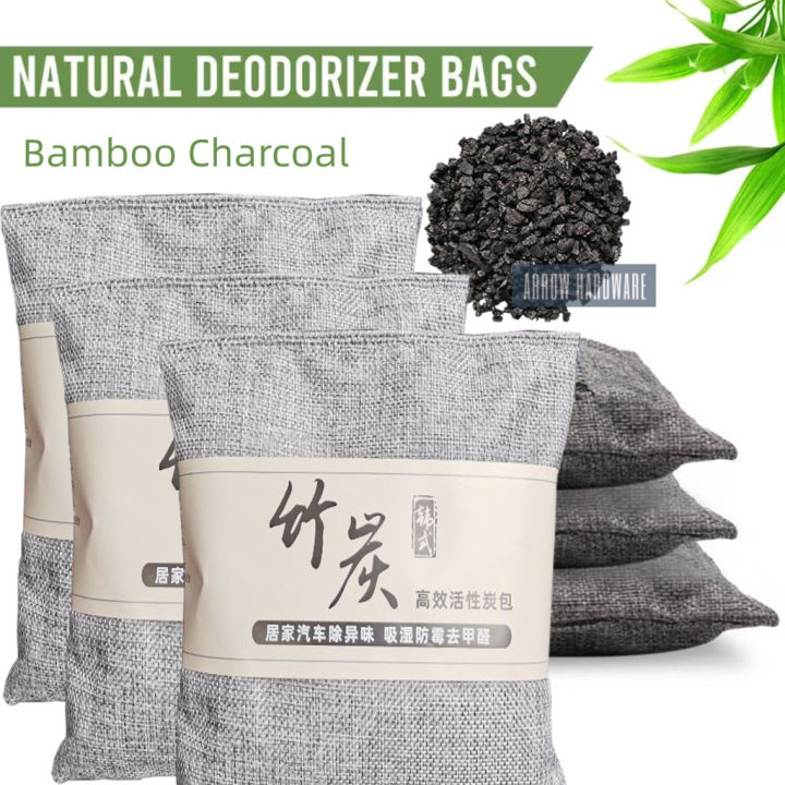 500g Activated Bamboo Charcoal Bag Odor Remover Air Purifying Bags Car