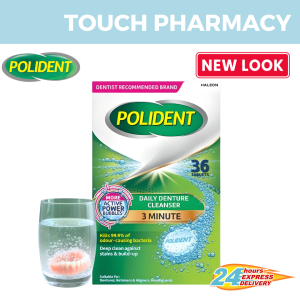 POLIDENT 3-Minute Daily Cleanser for Denture 36S