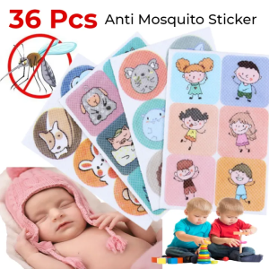 36pcs Mosquito Patch Sticker Baby Stickers Repellent Patches Lamok Cartoon Drive Repel