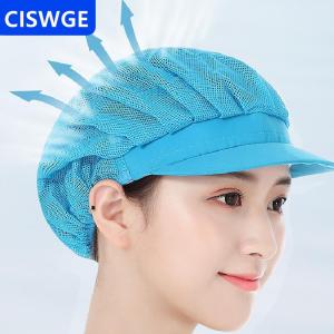 [COD] CISWGE AUTOPARTS Đầu bếp Hat chống bụi hội thảo phục vụ hat nhà máy thực phẩm làm việc hat căng tin làm việc hat