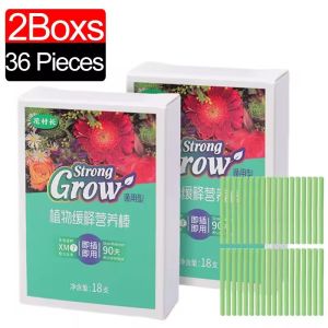 100Pcs Plant Slow-release Sticks Nutrient Stick Universal Indoor Potted Flower Pot Plants Fertilizer Bars Enhancer Garden Accessories