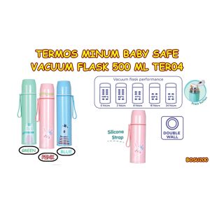 TERMOS MINUM BABY SAFE VACUUM FLASK 500ML TER04