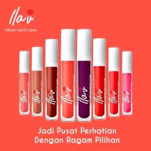 ilav lipstik original herbal tahan lama tidak luntur warna menarik