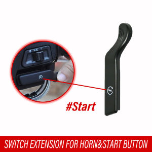 1 คู่-กุญแจขยายสวิตช์สำหรับรถจักรยานยนต์และสกู๊ตเตอร์สำหรับแตรและปุ่มสตาร์ท