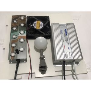 [COM BO] bộ vỉ phun sương siêu âm + nguồn + quạt + phao- dùng để lắp ráp máy tạo độ ẩm