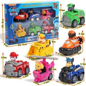 Đồ chơi xe chó cứu hộ Paw Patrol lắp ráp biến hình 2 trong 1 đồ chơi trẻ em chất liệu an toàn cho bé thỏa sức vui chơi
