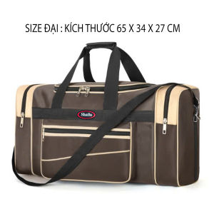 Túi du lịch lớn Big-Oxford Kẻ Xéo shalla- Men Drumb có ngăn để giày riêng nhiều màu sắc [BẢO HÀNH]