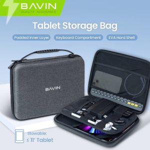 SATA BAVIN BE11 Portable Tablet Bag Pouch Multi Pockets Sleeve Handbag for Tab Shockproof Bag