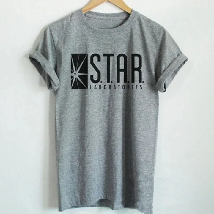 The Flash DC Barry Allen Laboratories Star Labs Letter Print