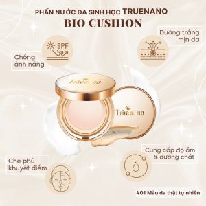 Phấn Nước Đa Sinh Học TRUENANO Che Phủ Khuyết Điểm Dưỡng Trắng Chống Nắng( Bio Cushion SPF 50 / PA++)