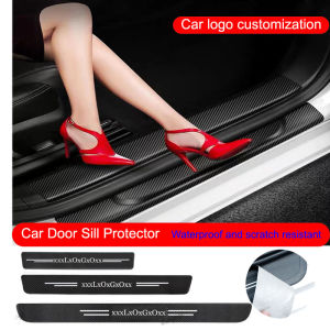 ACEKOGO Honda Ready Stock Carbon Fiber Car Door Sill Sticker Protector for city 2010 civic fd civic fc civic dimension esi stream vezel freed shuttle jazz Beat Brio C70 Visor HRV BRV s2000 prelude125
