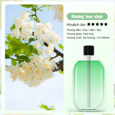 Máy Xịt Thơm Phòng 5 Chế Độ Xịt Lưu Hương Lâu Có Đèn Để Bàn Hoặc Dán Tường Tiện Lợi