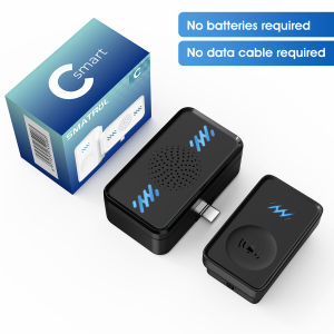 SMATRUL C-Smart Waterproof Wireless Doorbell Self-Powered Door Bell Chime Ring No Battery 58 Ring Tones 4-Level Volume 1 2 Button Receiver Suitable For Business/Office/Home/Shop