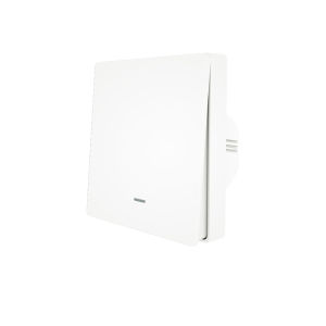 MOES WiFi Push Button Switch Neutral Wire Require ！！！ 2-Way RF433 Wall Panel Transmitter Kit Smart life Tuya App Control Works with Alexa