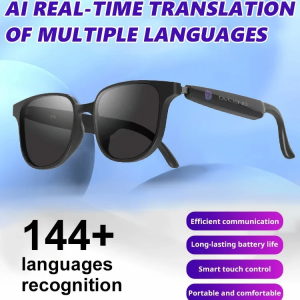 Modern AI Intelligent Translation Glasses Simultaneous Interpretation144+ Countries Languages Real-time Translation Long Life