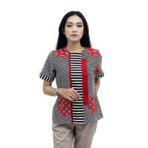 Batik Wanita Modern / Blouse Batik wanita / Atasan Batik / Batik Jumbo