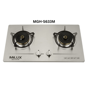 [FREE SHIPPING] MILUX Stainless Steel Premium Built-in Hob Gas Cooker MGH-S633M | MGH-S634M Dapur Gas