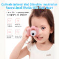 Cutiehaus Kids Mini Digital Camera 2 Inch Screen USB Charging 800W HD Selfie Camera Video Toy Photography Take Photos Cameras Child Kamera Digital Mini. 