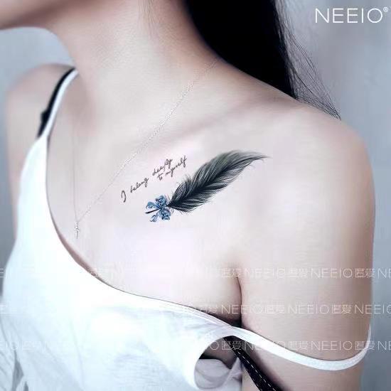 Pin by @lico_hugz on cool | Clavicle tattoo, Swallow tattoo, Girl tattoos