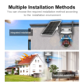 V380 Pro Dual Lens Solar CCTV Camera Connect Cellphone 4G HD IP Security  Camera Wireless Outdoor waterproof 360 Rotation Motion Detect Infrared Night Vision With Two-Way Voice Audio Surveillance Camera. 